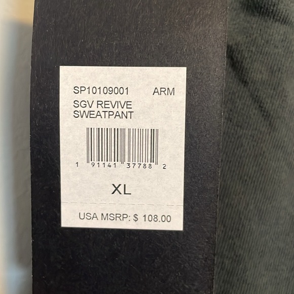 Spiritual Gangster Army Green SGV Revive Sweatpant Size XL NEW - Picture 7 of 9
